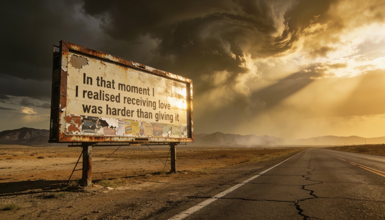 Men are not struggling with love. They are struggling with letting it in.